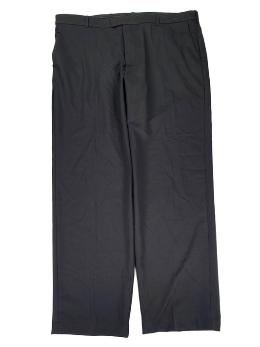 Van Heusen Men's Black Straight Fit Flex Performance Pants - 40