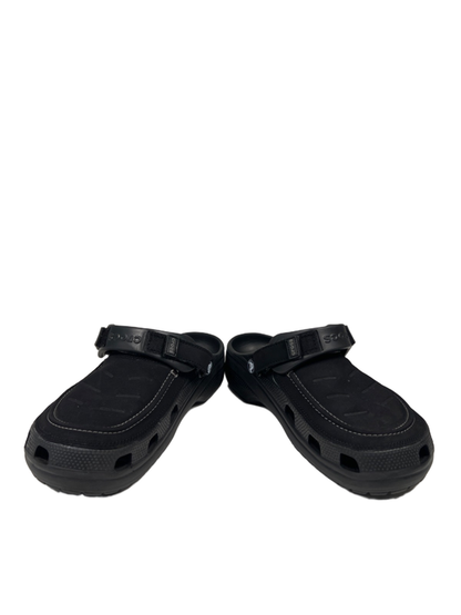 Crocs Men's Black Yukon Vista II Literide Slide On Adjustable Clog Sandal - 9 image 6