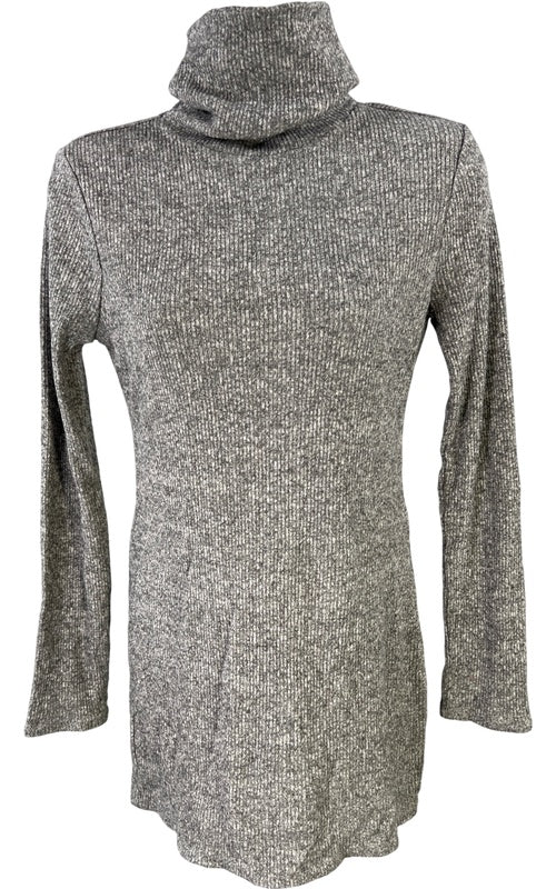 White House Black Market Women’s Gray Long Sleeve Tunic Sweater - XXS image 2