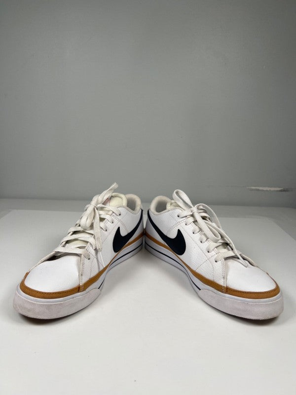 Nike Women's White Desert Ochre Court Legacy Lace Up Sneakers - 9 image 6