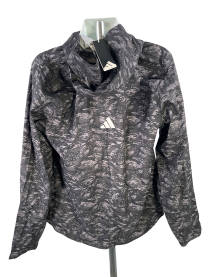 Adidas Men's Black/Gray Ultimate365 Tour Climaproof Anorak Jacket - M image 2