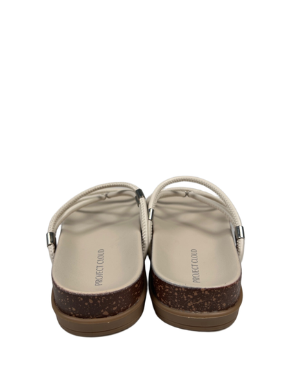 Project Cloud Women's Beige/Ivory Float Strappy Slide On Sandals - 8 image 4