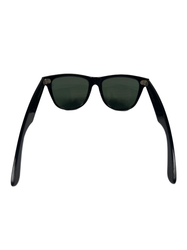 Ray-Ban Unisex Black Vintage B&L Wayfarer II Sunglasses W/ Case image 5