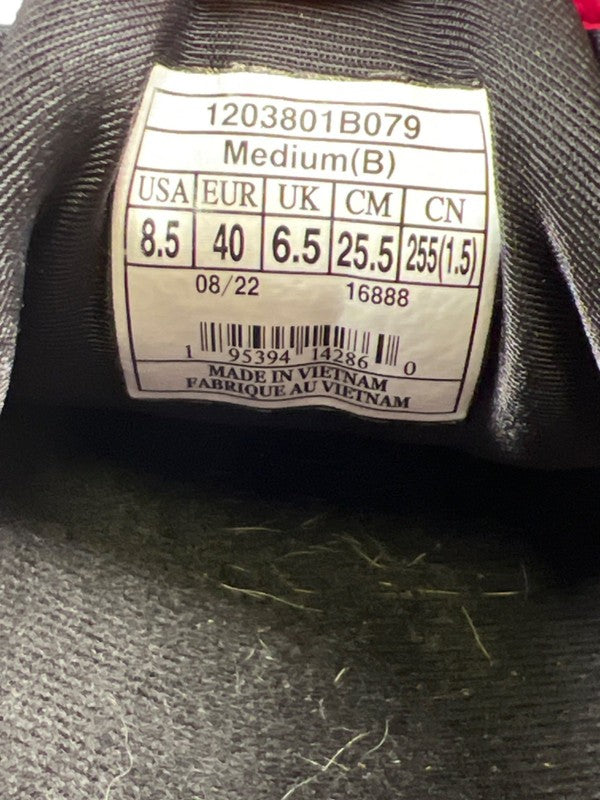 Brooks Women's Gray/Pink Ghost 15 Lace Up Running Shoes - 8.5 image 7