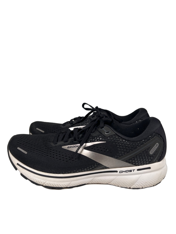 Brooks Men's Black/White Ghost 14 Running Sneakers - 10.5 image 5