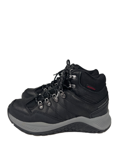 Wolverine Men's Black Luton Waterproof Mid Hiking Work Boots - 7 image 5