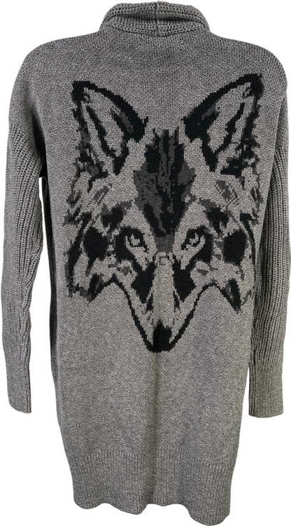Banana Republic Women’s Gray Wolf Wool Blend Cardigan Sweater - XS image 2