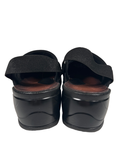 Bzees Women's Black Kitty Slingback Comfort Walking Clogs - 7.5 image 4