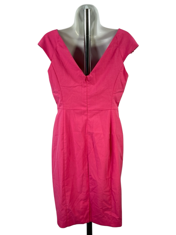 Banana Republic Women's Pink Sleeveless Sheath Dress - 8 Petite image 2