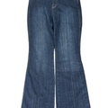 White House Black Market Women's Skinny Flare Extra High Rise Jeans - 8 Petite