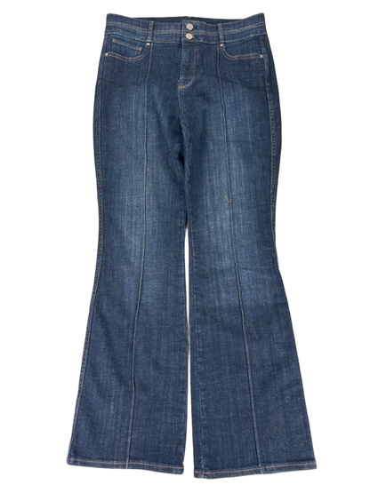 White House Black Market Women's Skinny Flare Extra High Rise Jeans - 8 Petite