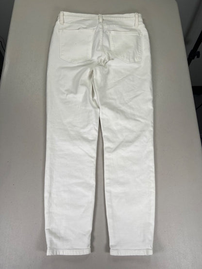 J.Crew Women's White 9in High Rise Toothpick Denim Jeans - 29 image 2