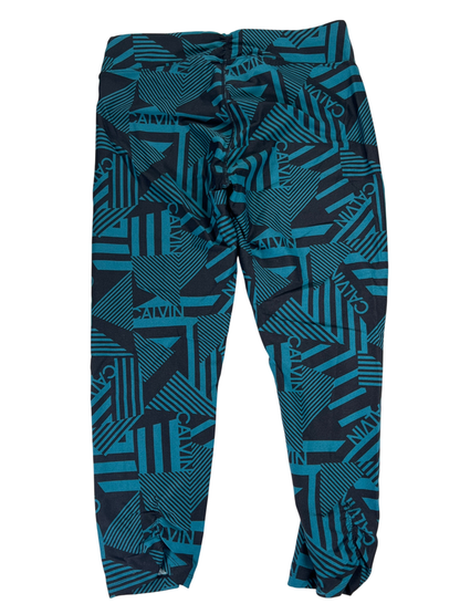 Calvin Klein Women's Blue Performance Wick Cropped Leggings - XL image 2