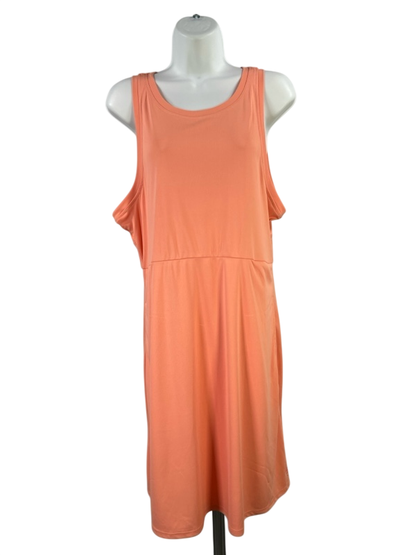 Reel Life Women's Orange Jax Beach Tank Dress - XL