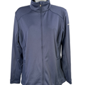 Columbia Women's Blue Long Sleeve Full Zip Athletic Jacket - L