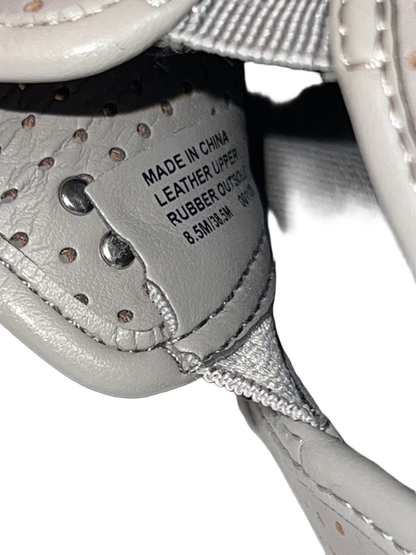 Michael Kors Women's Gray Perforated Leather Slip On Loafers - 8.5 image 7
