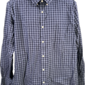 Nordstrom Men’s Blue Plaid Regular Fit Long Sleeve Button Up Shirt - XXL