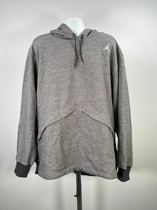 Nike Jordan Men's Gray Long Sleeve Jumpman Sweatshirt - XXL