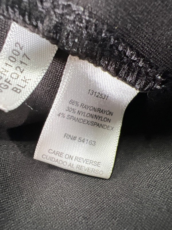 DKNY Jeans Women's Black Pull On Ponte Legging Pants - M image 4