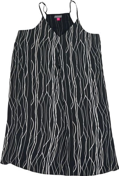 Vince Camuto Women’s Black/White Sleeveless Short Dress - S