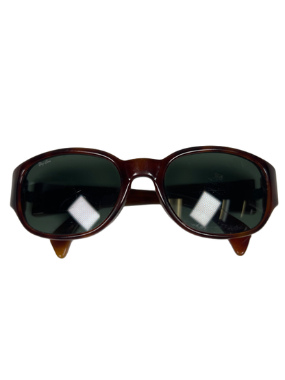 Ray-Ban Unisex Brown Tortoise Shell Bausch and Lamb Sunglasses W/ Pouch Case image 2