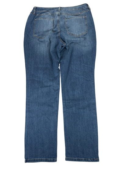 Sonoma Women's Medium Wash Curvy Straight Everyday Jeans - 14 image 2