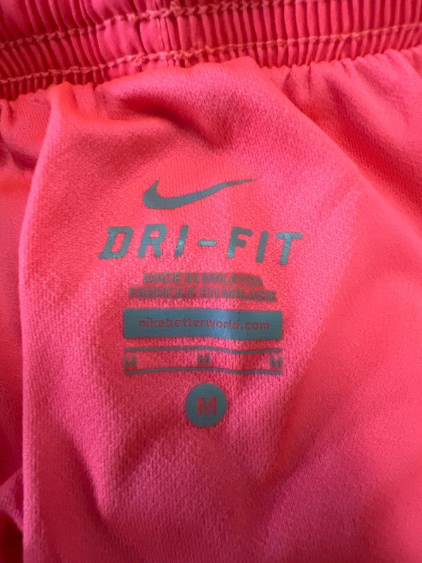 Nike Women's Bright Multicolor Dri-Fit Vented Lined Pull On Athletic Shorts - M image 3