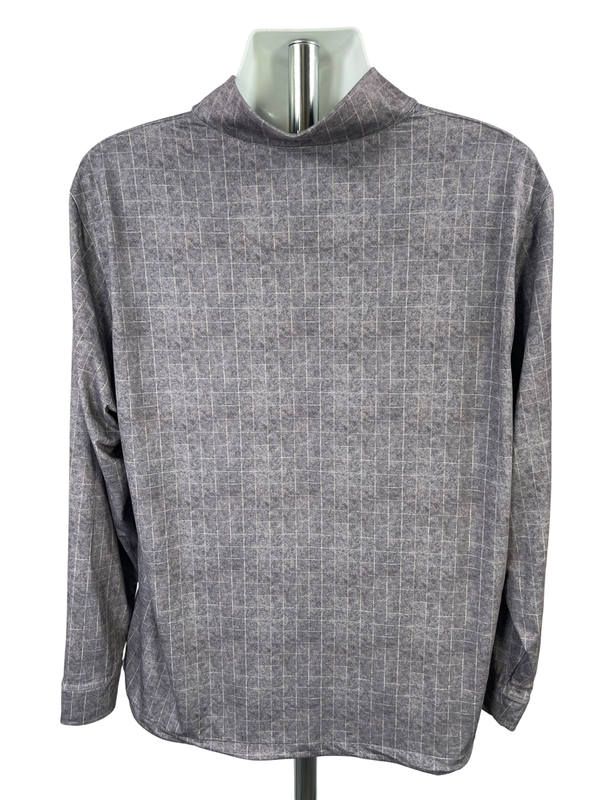 Greg Norman Men's Gray Long Sleeve 1/4 Zip Pullover Athletic Shirt - XL image 2