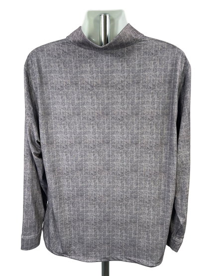 Greg Norman Men's Gray Long Sleeve 1/4 Zip Pullover Athletic Shirt - XL image 2