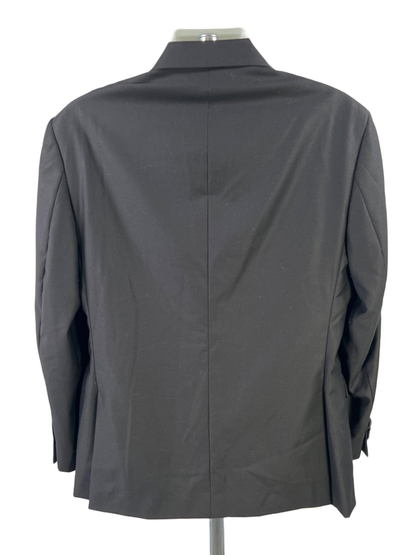 Jos A Bank Signature Men's Black Long Sleeve Traditional Fit Blazer Jacket - 42 image 2