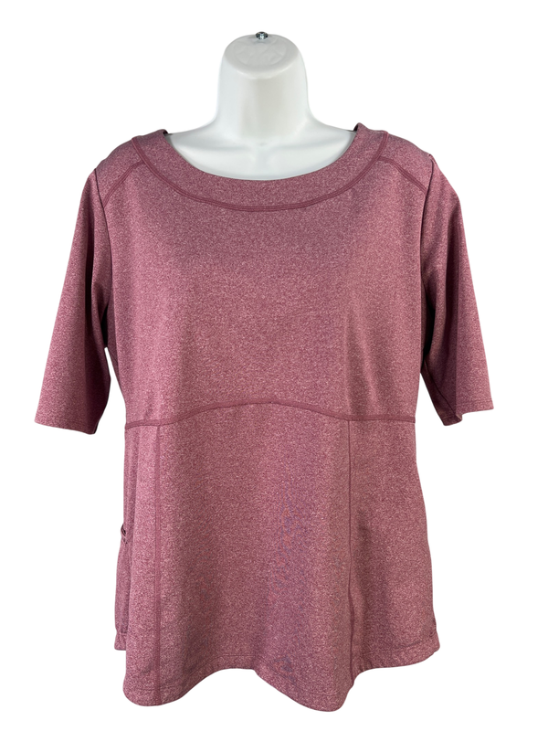 Duluth Trading Women's Purple Grow Getter Athletic Shirt - L