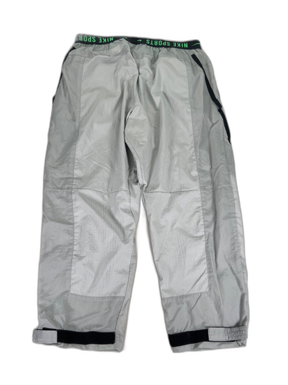 Nike Sportswear Men's Gray/Green Clash Woven Cropped Training Pants - L image 2