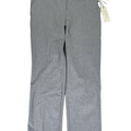 Rachel Zoe Women's Gray High Rise Flare Leg Dress Pants - 8