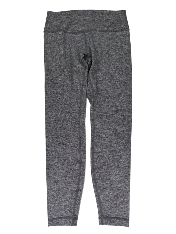 Lululemon Women's Gray Heather High Rise Wunder Under Tight Leggings - 12