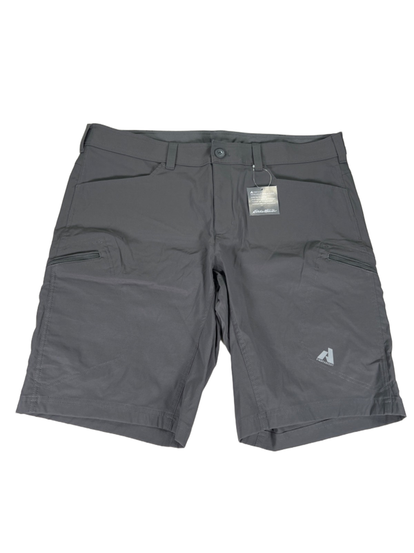 Eddie Bauer Men's Gray Mr Guide Pro First Ascent Hiking Shorts - 40