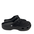 Crocs Men's Black Yukon Vista II Literide Slide On Adjustable Clog Sandal - 9