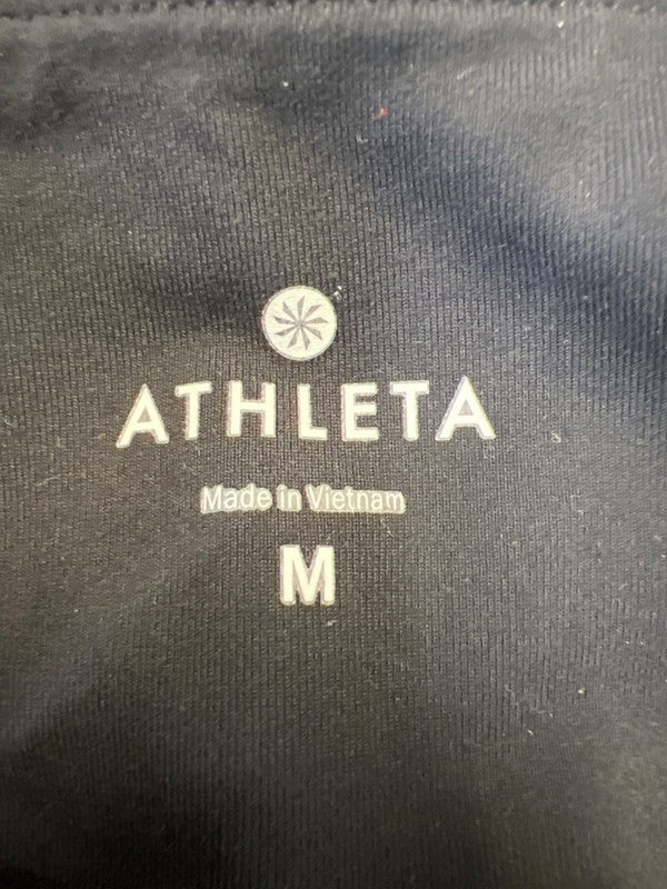 Athleta Women's Black Revelation Tight Pull On Athletic Leggings - M image 3