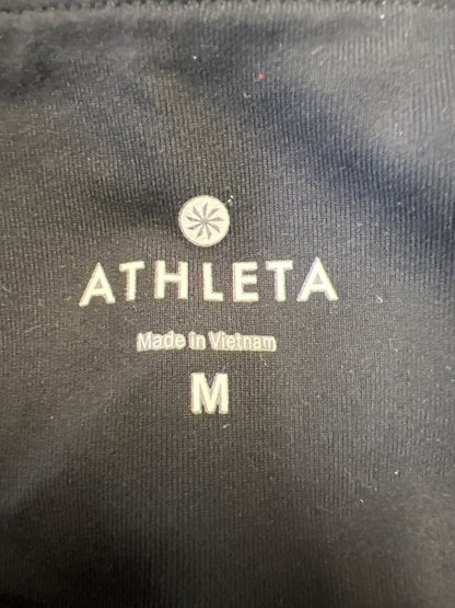 Athleta Women's Black Revelation Tight Pull On Athletic Leggings - M image 3