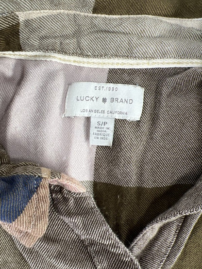 Lucky Brand Women’s Multi-Color Plaid Button Up Shirt - S image 3
