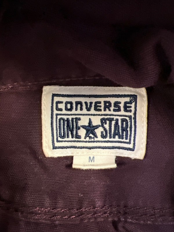 Converse One Star Women’s Purple Canvas Button Up Jacket - M image 3
