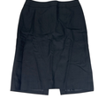 Ann Taylor Women's Black Wool Straight Skirt - 8