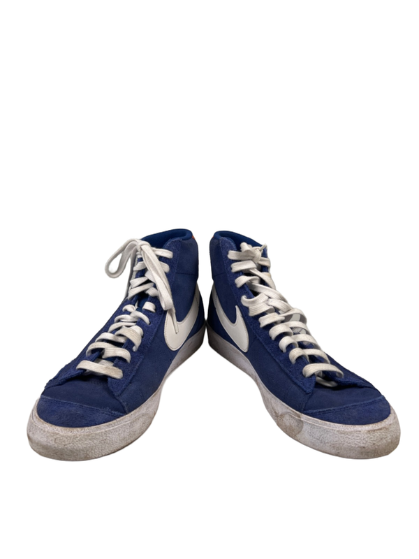 Nike Men's Blue Blazer Mid 77 Vintage Lace Up High Top Sneakers - 10 image 6