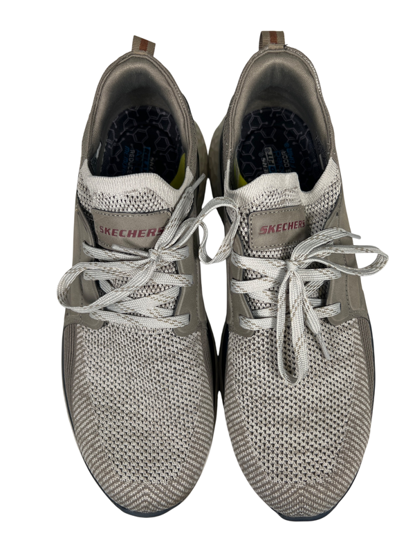 Skechers Men's Gray Collis Lace Up Casual Sneakers - 11.5 image 3