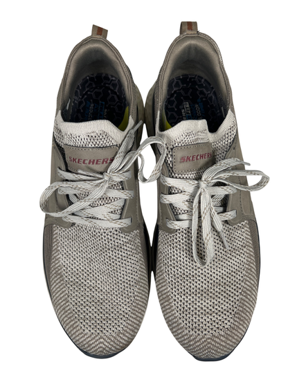 Skechers Men's Gray Collis Lace Up Casual Sneakers - 11.5 image 3