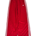 Adidas Men's Red/White Striped Pull On Athletic Sweatpants - M