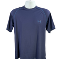 Under Armour Men's Navy Blue Heatgear Loose Short Sleeve Athletic Shirt - M