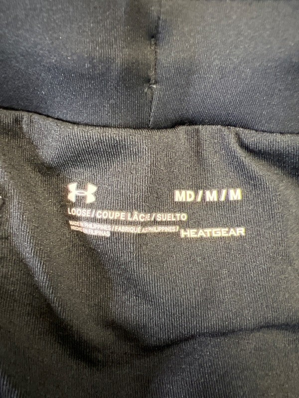 Under Armour Women's Black Lined Fly-By 3" HeatGear Athletic Shorts - M image 3