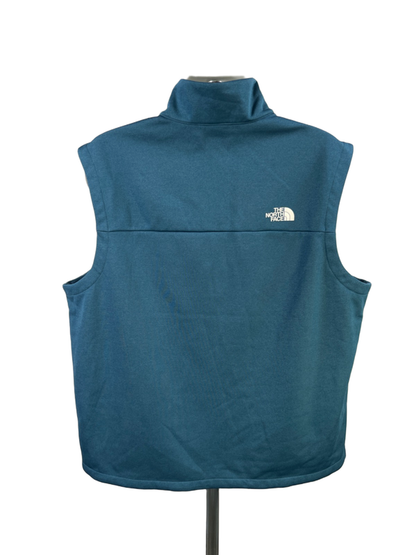 The North Face Men’s Blue Sleeveless Full Zip Apex Windwall Vest - XXL image 2