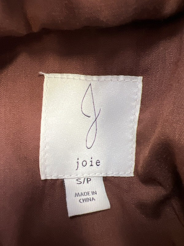 Joie Women’s Brown Long Sleeve Button Up Shirt Jacket - S image 3