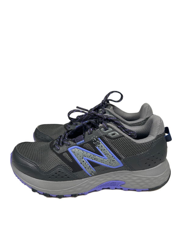 New Balance Women's Gray/Purple 410v8 Lace Up Running Trail Shoes - 7.5 image 5